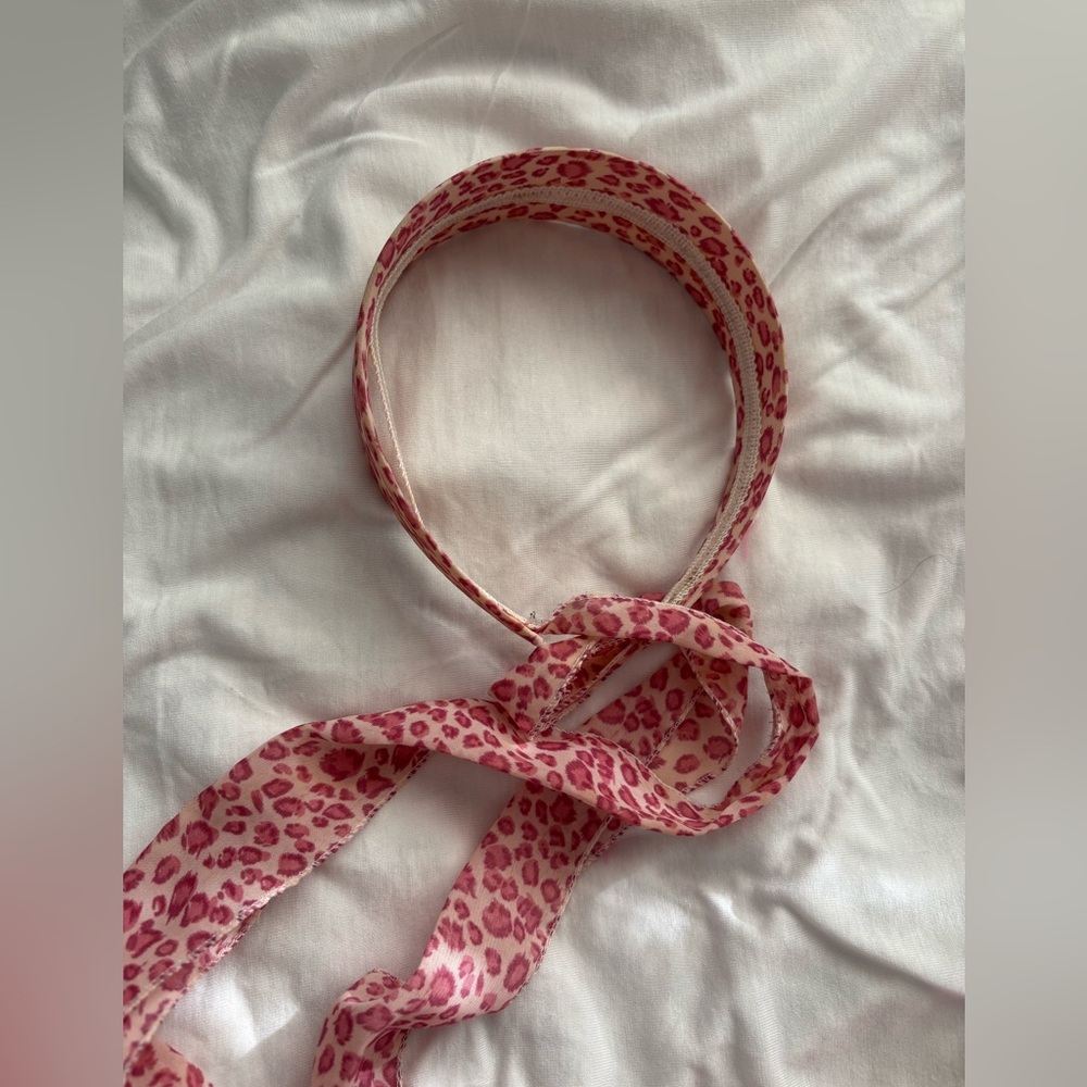 Cheetah print headband